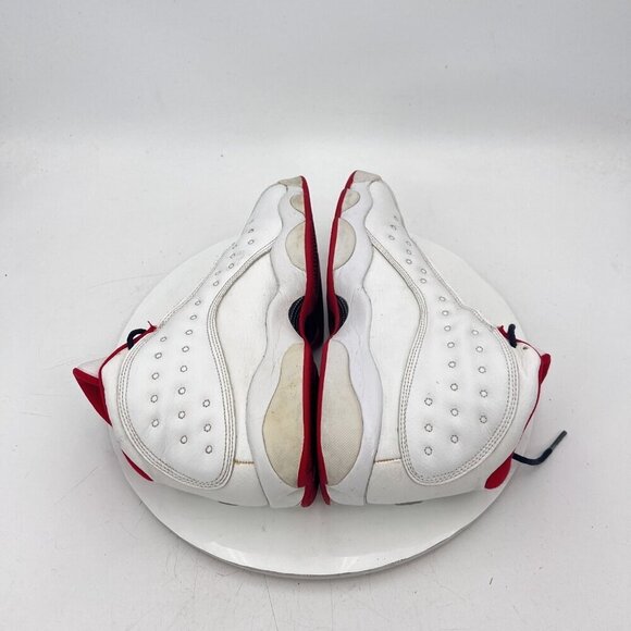 Nike Air Jordan 13 History of Flight Youth Sz  6.5 Women 8 414574 103 White Shoe - Picture 9 of 13